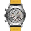 Breitling Navitimer Men Automatic Black Crocodile Watch PB02301A1B1P1