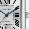 Cartier Tank Must Men Automatic Silver Calf Watch WSTA0040