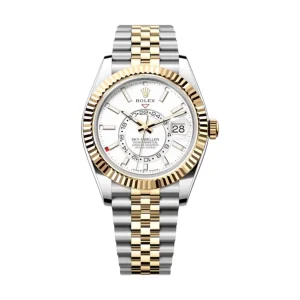 6a46bc6ebaab2b8057f5da9542480708 Rolex Sky-Dweller 336933 White Dial