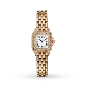 6a46ed6dc259264d876f46d7b64172bb Cartier Panthère de Cartier Women Quartz White 18ct Rose Gold Watch WJPN0020