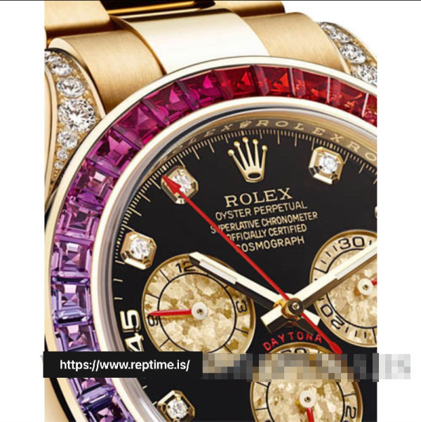 6a88c15193764e3e8f0c84dbcbc33e95 Rolex Daytona 116598.1 Men Black & Gold 40MM