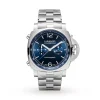 Panerai Luminor Men Automatic Blue Rubber Watch PAM01110