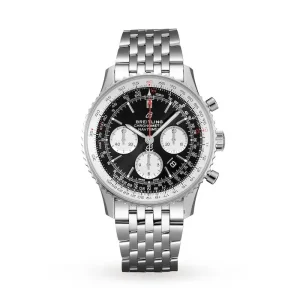 6b0f104f3ae249a44dbcd360fe2dc531 Breitling Navitimer Men Automatic Black Stainless Steel Watch AB0121211B1A1