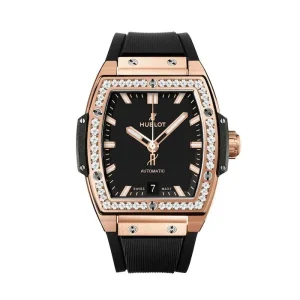 6c3429fc9d74ee02e939eb9ac46a2476 Hublot Spirit Of Big Bang Women Automatic Black Rubber Watch 665.OX.1180.RX.1204