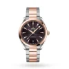 6ca28894cdd554700040ec8f3474d0f6 Omega Seamaster Aqua Terra Men Automatic Brown Bicoloured Watch O22020412106001