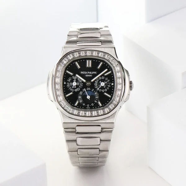 6cfa2147b9c624d24e5088ee58a2469e Patek Philippe Nautilus Black Perpetual Calendar