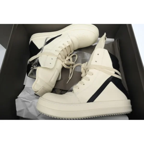 PK God Batch Rick Owens Luxor Geobasket High 'Milk Black'