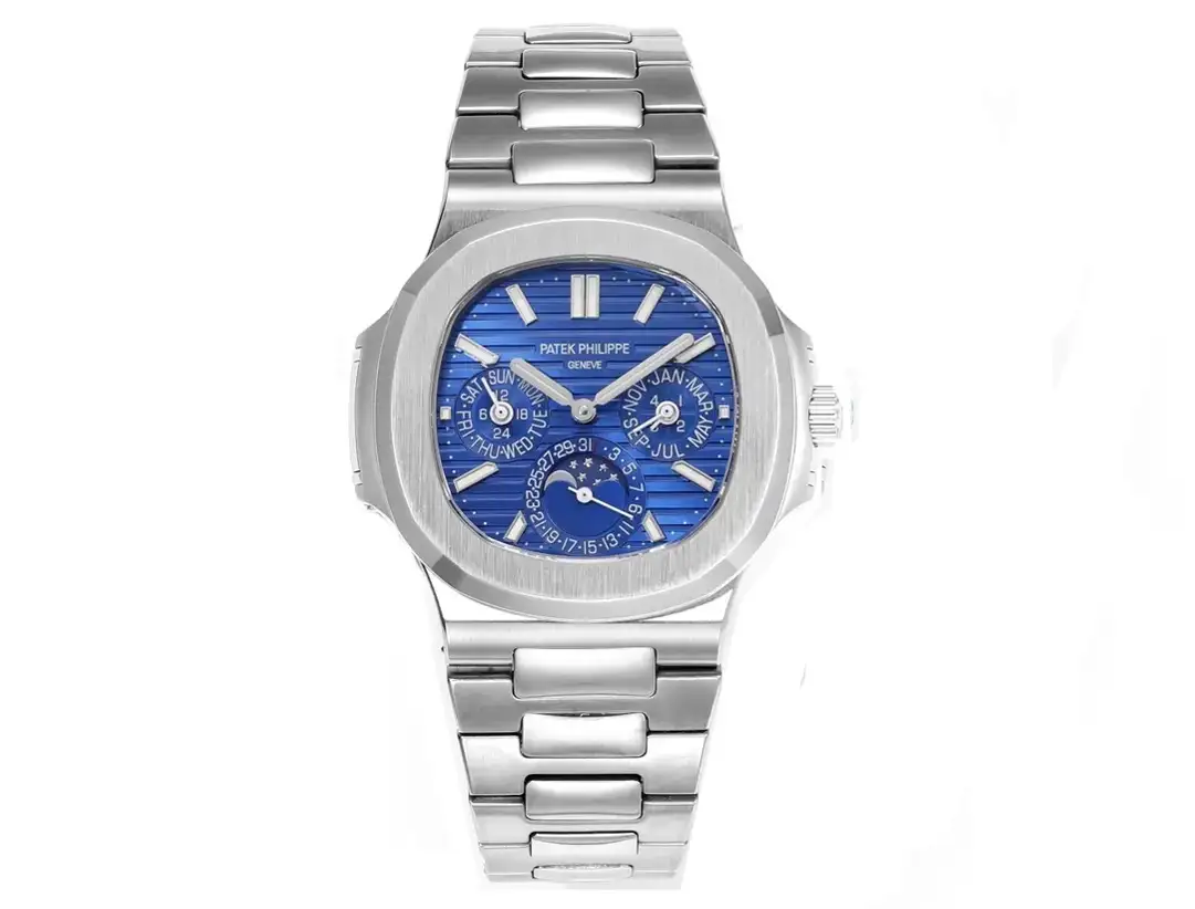 6f096a8456f48e4f9243eabaa0efaae2 Patek Philippe Blue Nautilus Perpetual Calendar
