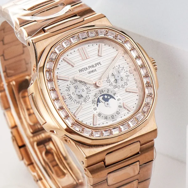 6f2a01669e34ba83af8e33ce482211e7 Patek Philippe Rose Gold Nautilus Watch