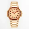 70e484016348bde8f16279771923dd16 Patek Philippe Nautilus Rose Gold Watch