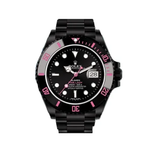 71fa84900caefaf5541ad3b4ade0b941 Rolex Submariner 40mm Men’s PINKLADY Black Dial Watch