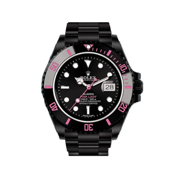 71fa84900caefaf5541ad3b4ade0b941 Rolex Submariner 40mm Men’s PINKLADY Black Dial Watch