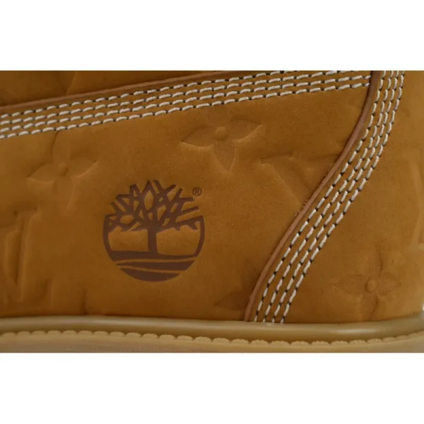 LOUIS VUITTON x Timberland 6-In Ankle Boot Brown