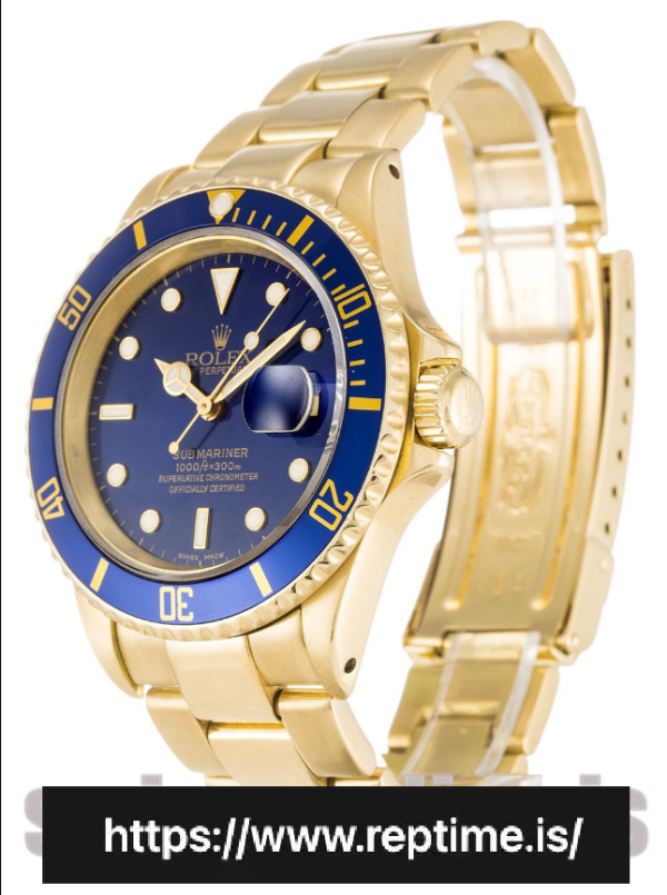 Rolex Submariner Automatic Blue 16618 40MM