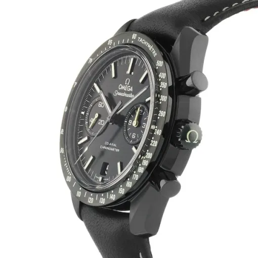 777d8a960733473e6bcdbc51cafe438b Omega Speedmaster Men Automatic Black Leather Watch O31192445101004