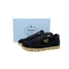 PK God Batch Prada Trail faded suede sneakers Black