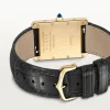 79445e3ffeb55935019587e105ea45e0 Cartier Tank Louis Men Quartz White Alligator Watch WGTA0067