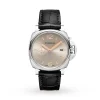 Panerai Luminor Due Men Automatic Ivory Alligator Watch PAM01249