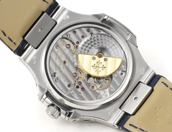 7b59024d0dd6f85ffff4f9b56a20ae11 Patek Philippe Blue Nautilus Perpetual Watch
