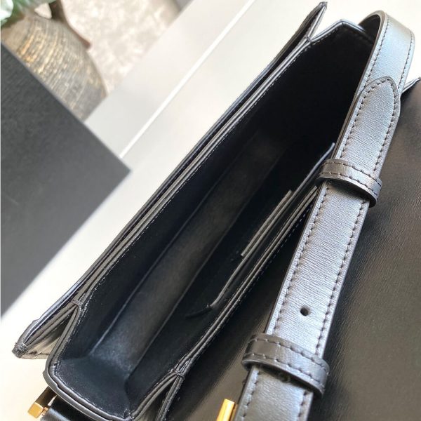 7be3f096d097c8f9884609b81c216786 SOLFERINO MEDIUM SATCHEL IN BOX SAINT LAURENT LEATHER
