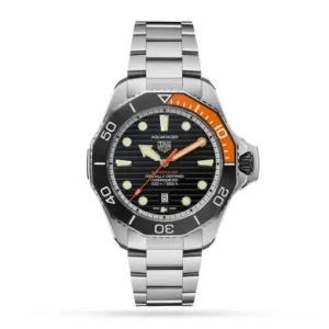 7c2e0ab240edab1efdc70747b69c3400 TAG Heuer Aquaracer Men Automatic Black Titanium Watch WBP5A8A.BF0619