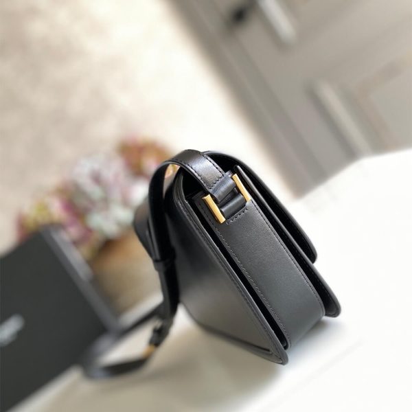 7f1d58aec8e1386c1be0987a117443bf SOLFERINO MEDIUM SATCHEL IN BOX SAINT LAURENT LEATHER