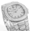 7fda4994d28f85e4aa462d4370a8e6bc Patek Philippe Nautilus Full Star Platinum Watch