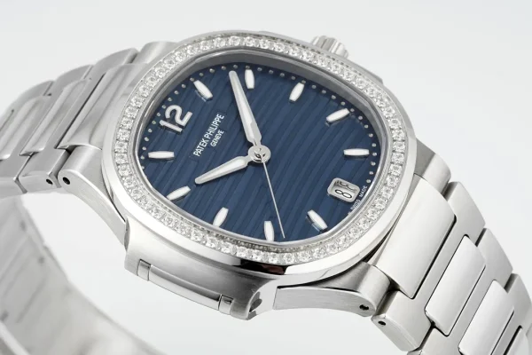 8039d6c12fd574dc86d6c29afa211549 Patek Philippe Blue Nautilus Ladies Watch