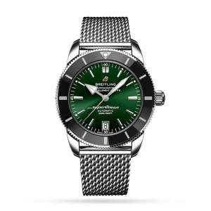 82d0101fcc1287d2d08dce32f8ed66e5 Breitling Superocean Heritage Men Automatic Green Stainless Steel Watch AB2010121L1A1