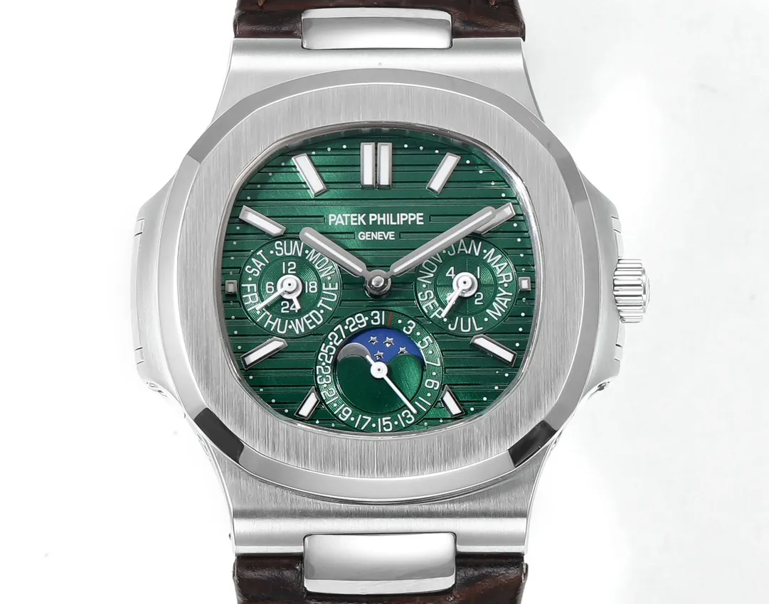 830025bbca10c04e44e0e438acc26cad Patek Philippe Green Nautilus Watch