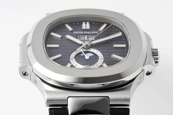 8317bd8f02d3ca2544986da9419ac38d Patek Philippe Nautilus Blue Rubber Strap Watch