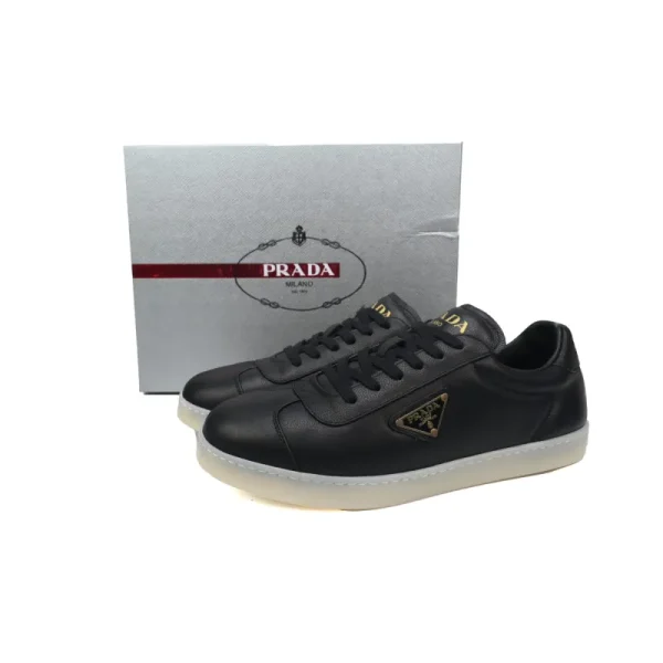 85fb38a98745b4ca0dc56be87cf763c4 PK God Batch Prada Downtown Low Sneakers Black