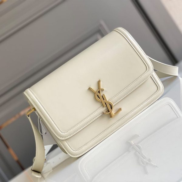 863156dbda114628ba744af907ac52c3 SOLFERINO MEDIUM SATCHEL IN BOX SAINT LAURENT LEATHER