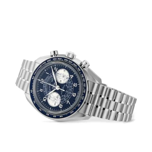 86dbe1a252647179b8bdfd12c8a1361c Omega Speedmaster Men Automatic Blue Stainless Steel Watch O32930435103001