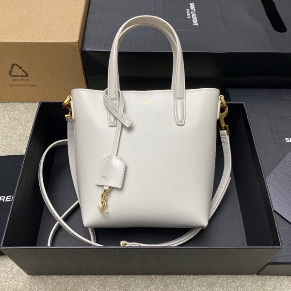 878f21530d52b2ee97b8013567b21328 MINI TOY SHOPPING SAINT LAURENT IN BOX LEATHER