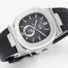 884a9fe653eacb7a53e156ba9f841cc6 Patek Philippe Nautilus Blue Rubber Strap Watch