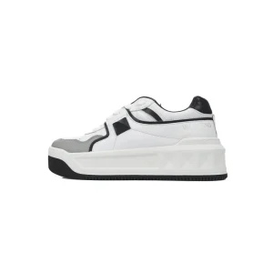 Valentino Garavani ONE STUD Low-Top Sneaker White and grey