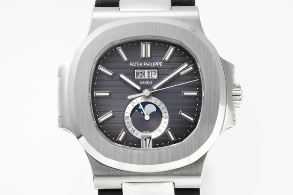 8ba9f1b53a92311205b21912e8352123 Patek Philippe Nautilus Blue Rubber Strap Watch