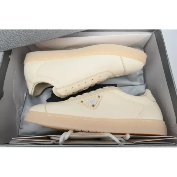 8ccefa3617ba5f317deef06352e466f0 PK God Batch Prada Downtown Low Sneakers Rice White