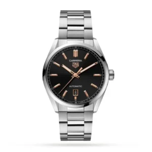 8d709b6af093ac8ac916cf793b260701 TAG Heuer Carrera Men Automatic Black Stainless Steel Watch WBN2113.BA0639