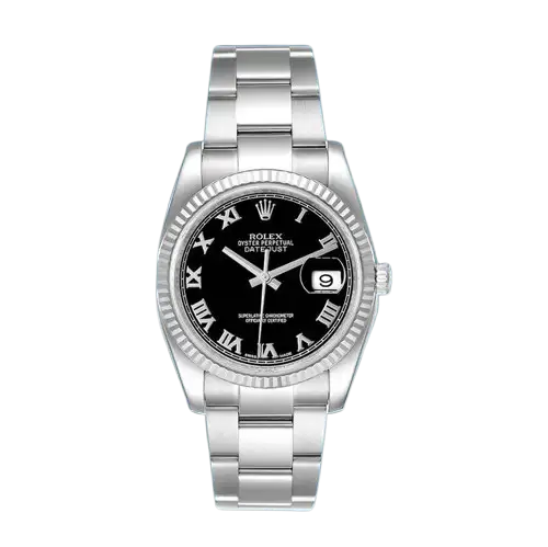 Rolex Datejust 36mm 116234BKRO Men’s Stainless Steel Watch