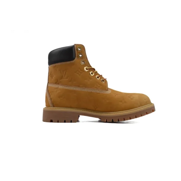 LOUIS VUITTON x Timberland 6-In Ankle Boot Brown