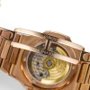 8fc3da83436013ad7ea9f73f8c587be2 OSFactory Rose Gold Nautilus Style Watch