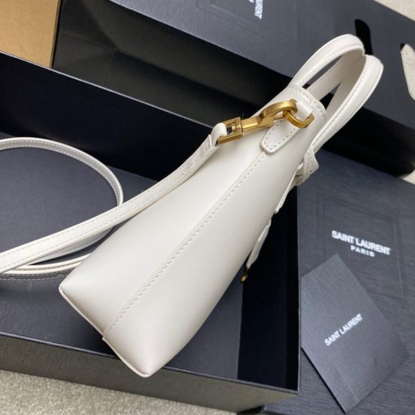 90bf5b51bfa06c006bf94bc7098e5562 MINI TOY SHOPPING SAINT LAURENT IN BOX LEATHER