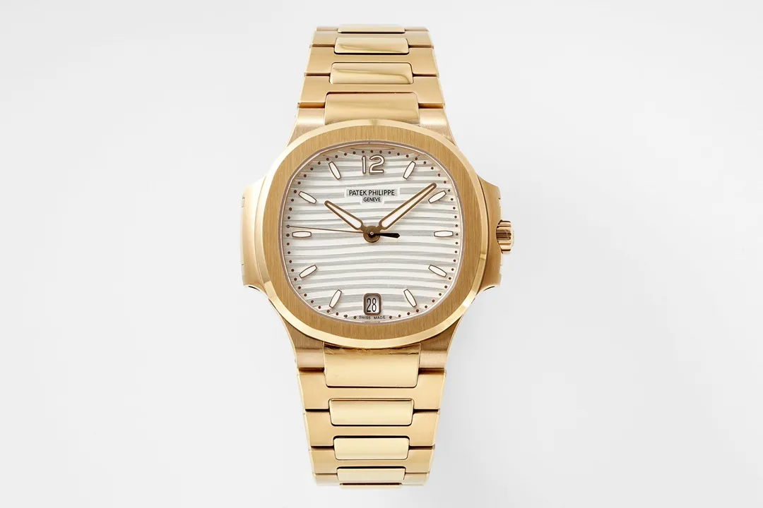 918daec56d1fe6d3124158a1f6d331e9 Patek Philippe Gold Nautilus Ladies Watch
