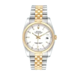 92573a2a5859f44f7f595f983f85f821 Rolex Datejust 116233 36mm Men’s White Dial Automatic