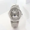 92bd1be210d14520a29e64a8194a7950 Patek Philippe Silver Nautilus Watch