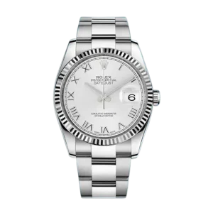 9310c90d2c662a1af0e147f56f211c65 Rolex Datejust 36mm 116234WRO Men’s Silver-tone White Dial