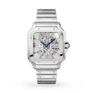 940b39ad3adf8c26a885ddae7cee6e07 Cartier Santos de Cartier Men Automatic Silver Stainless Steel Watch WHSA0015
