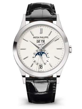 94fa9fc4a0515c4bec3f0092e032ab61 Patek Philippe Complications White Gold Silver Dial Watch 5396G-011